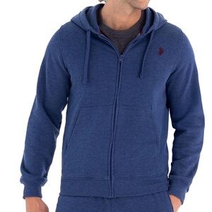 Polo by Ralph Lauren Navy Blue Full-Zip Hoodie